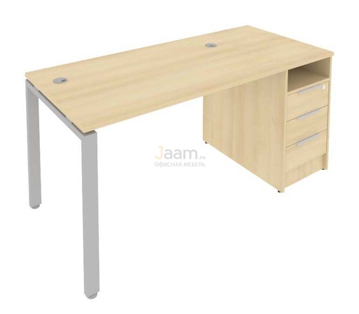Мебель для персонала Рабочая станция с опорной тумбой Б.РС-СТП -1.2