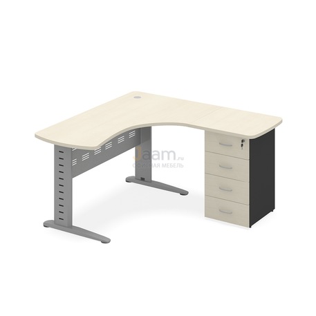 Мебель для персонала Стол эргономичный правый ПК-СТС-СТЭТ148Х149П/ТМ