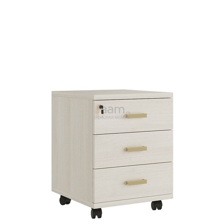 Кабинет руководителя Офисная тумба подкатная с 3 ящиками CHG24330303