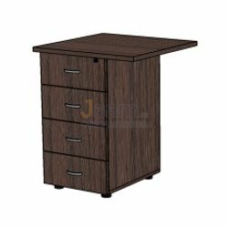 Мебель для персонала Офисная тумба приставная с замком ТФ216