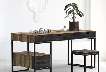 Мебель для персонала Loft old wood