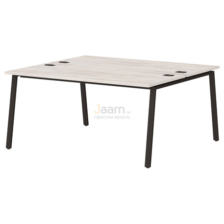 Мебель для персонала Стол-тандем на металлокаркасе Т-140