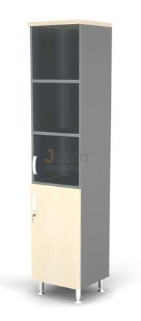 Мебель для персонала Шкаф комбинированный 5-ур правый BR81.0511