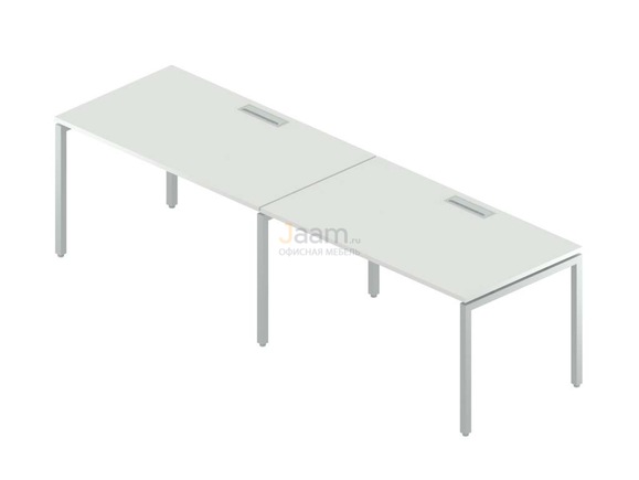 Мебель для персонала Двойная группа столов с люком RM-2.1(x2)+F-30