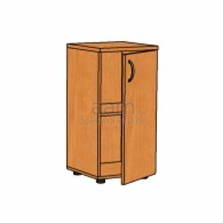 Мебель для персонала Офисная тумба узкая ТФ209