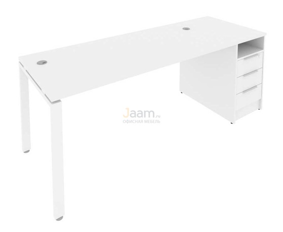 Мебель для персонала Рабочая станция с опорной тумбой Б.РС-СТП -1.4