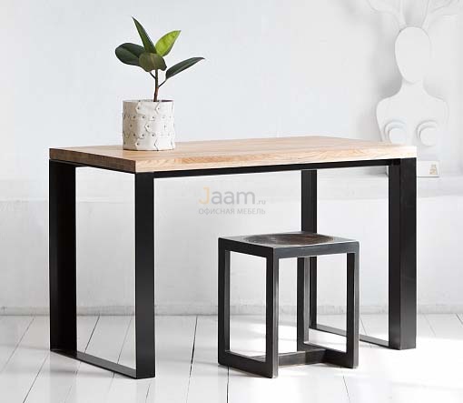 Мебель для персонала Стол рабочий METALSTRIPE OAK