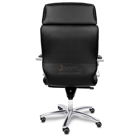 Кресло LEEDS CHROME A кожа+кож.зам.