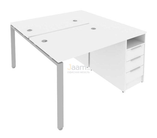 Мебель для персонала Рабочая станция с опорной тумбой Б.РС-СТП-2.1