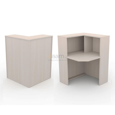 Стойка ресепшн Стойка угловая прямая правая А-556