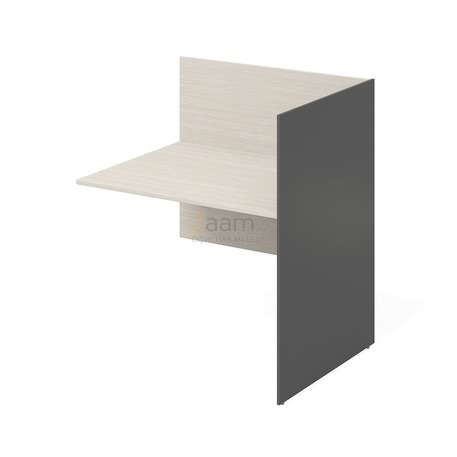 Мебель для персонала Стол дополнительный правый ПК-ТН-СТ1Д118х81ЭР/Д