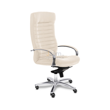 Кресло ORION CHROME A кожа+кож.зам.