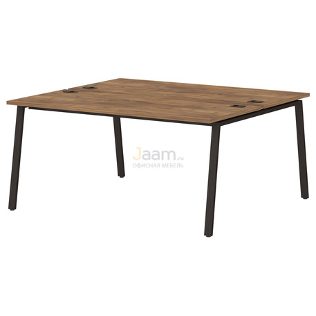 Мебель для персонала Стол-тандем на металлокаркасе Т-140