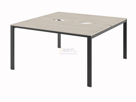 Мебель для персонала Стол-тандем на 2 рабочих места N-42