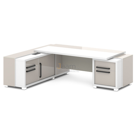 Кабинет руководителя Стол с тумбой и греденцией L-20пр/л