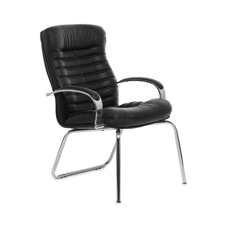 Кресло ORION CHROME D кожа+кож.зам.