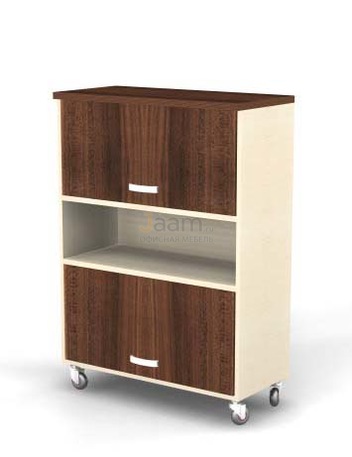 Мебель для персонала Шкаф открытый, 2 глухие лифт-двери BR82.0366