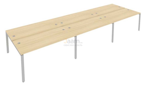 Мебель для персонала Рабочая станция на 6 раб.места Б.СМ-6.4