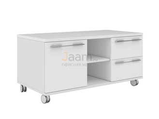 Кабинет руководителя Офисная тумба мобильная с 2 ящиками и левой дверью EMP222SX