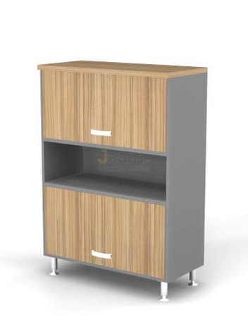 Мебель для персонала Шкаф открытый, 2 глухие лифт-двери BR81.0366
