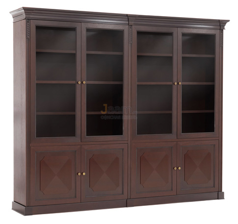 Кабинет руководителя Офисный шкаф комбинированный L284 106 510.510/601.602 WAL