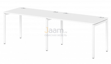 Мебель для персонала Линейный кластер на 2 рабочих места S-135