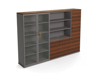 Кабинет руководителя Офисный шкаф комбинированный для одежды и документов 270 VN