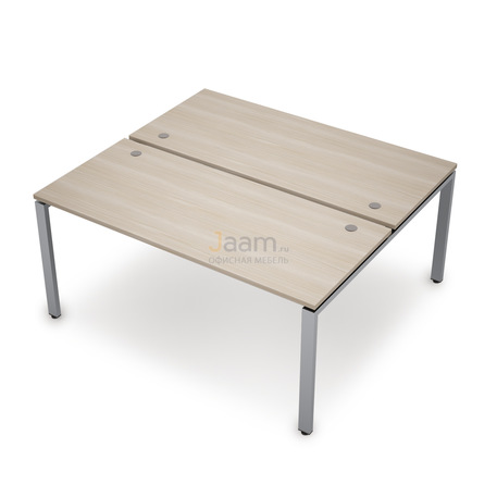 Мебель для персонала Бенч-система на 2 рабочих места 6МБ.6289