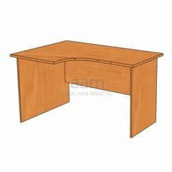 Мебель для персонала Стол криволинейный СФ256